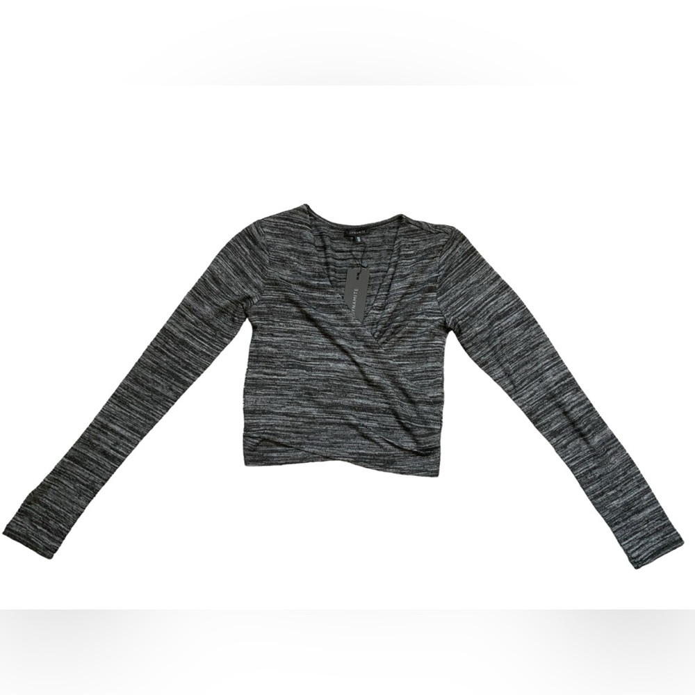 NWT Dynamite Spacedye Crop Top